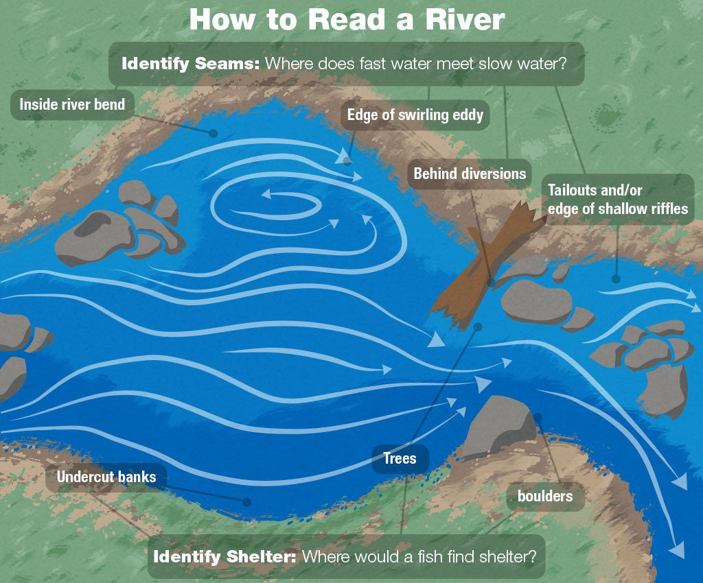 Reading Water After Spring Runoff: Where to Find Holding Trout