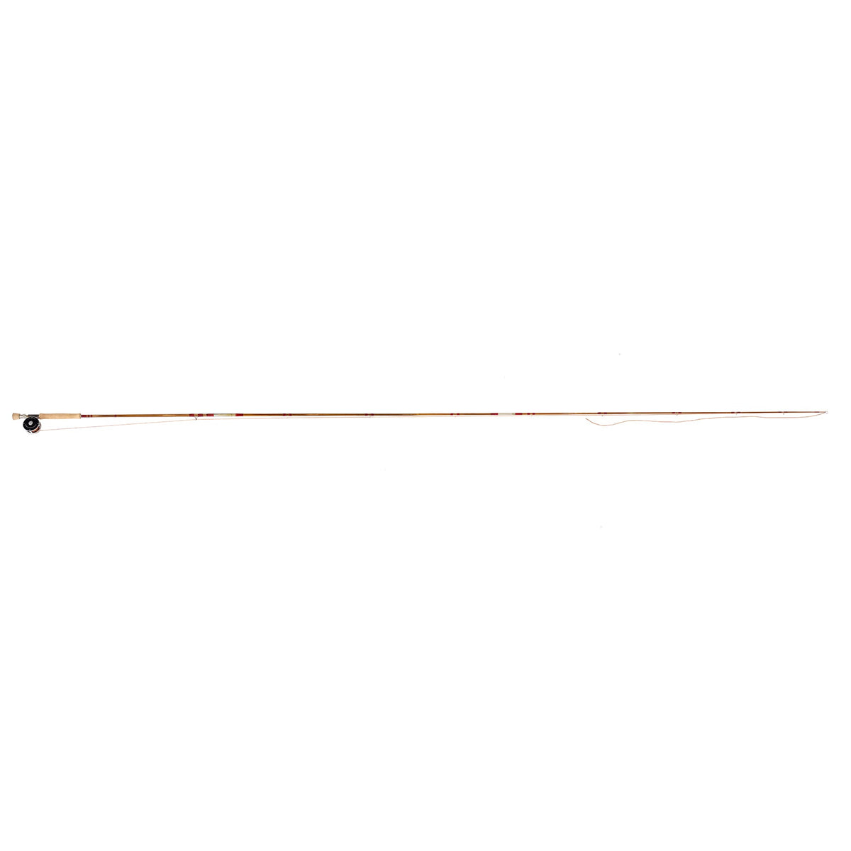 John Day 8ft 6in 7wt bamboo fly rod with Clark Fork reel