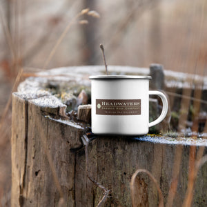 Camping Mug with Headwaters Logo