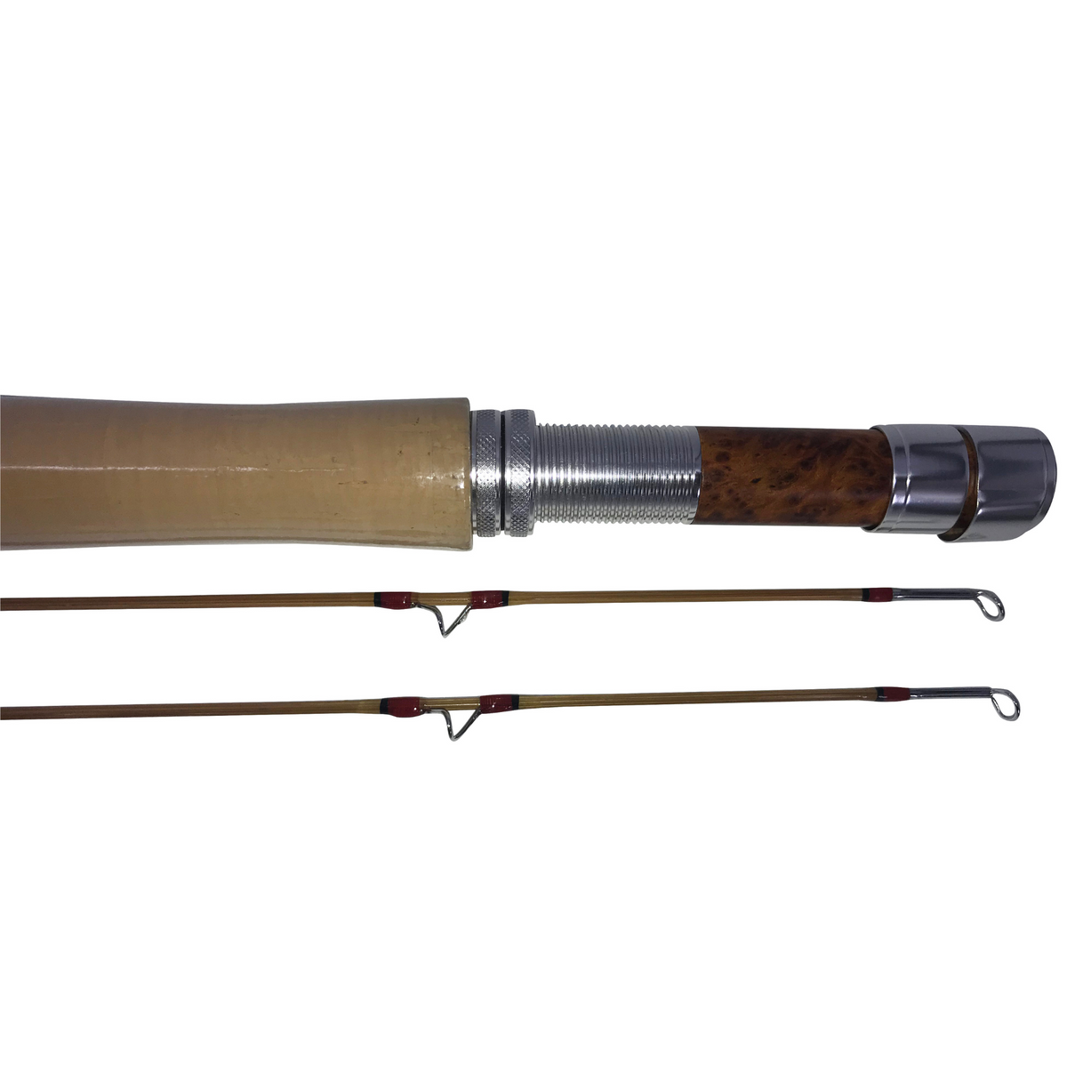 Deluxe Series Bamboo Fly Rods (2-Tips)