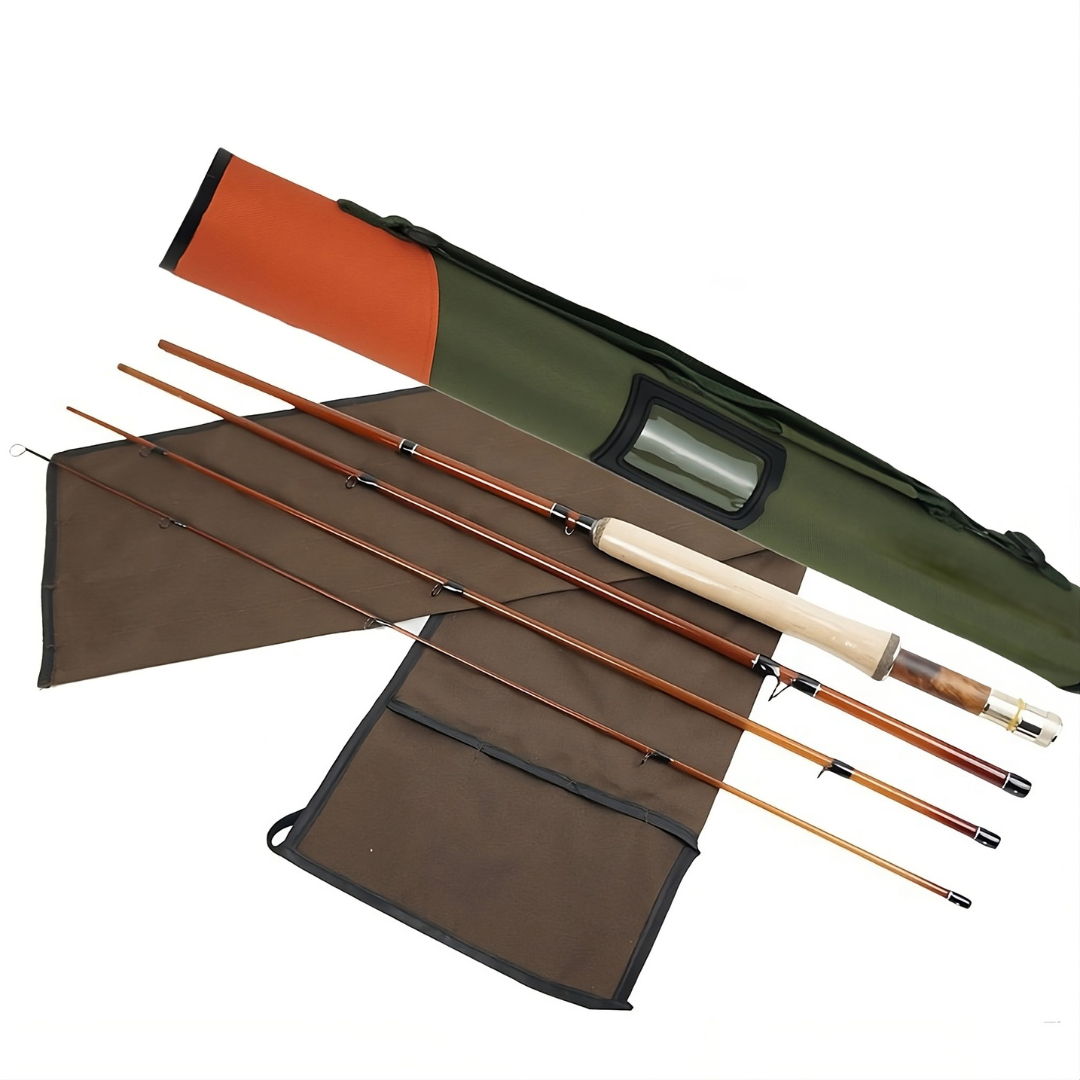 best fiberglass fly fishing rods Reference 5wt 580 FastGlass Rod NIRVANA PhoenixGLASS Fiberglass Fly Rod
