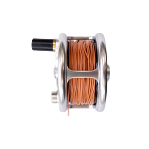 Clark Fork 2.5 fly reel loaded with honey fly line