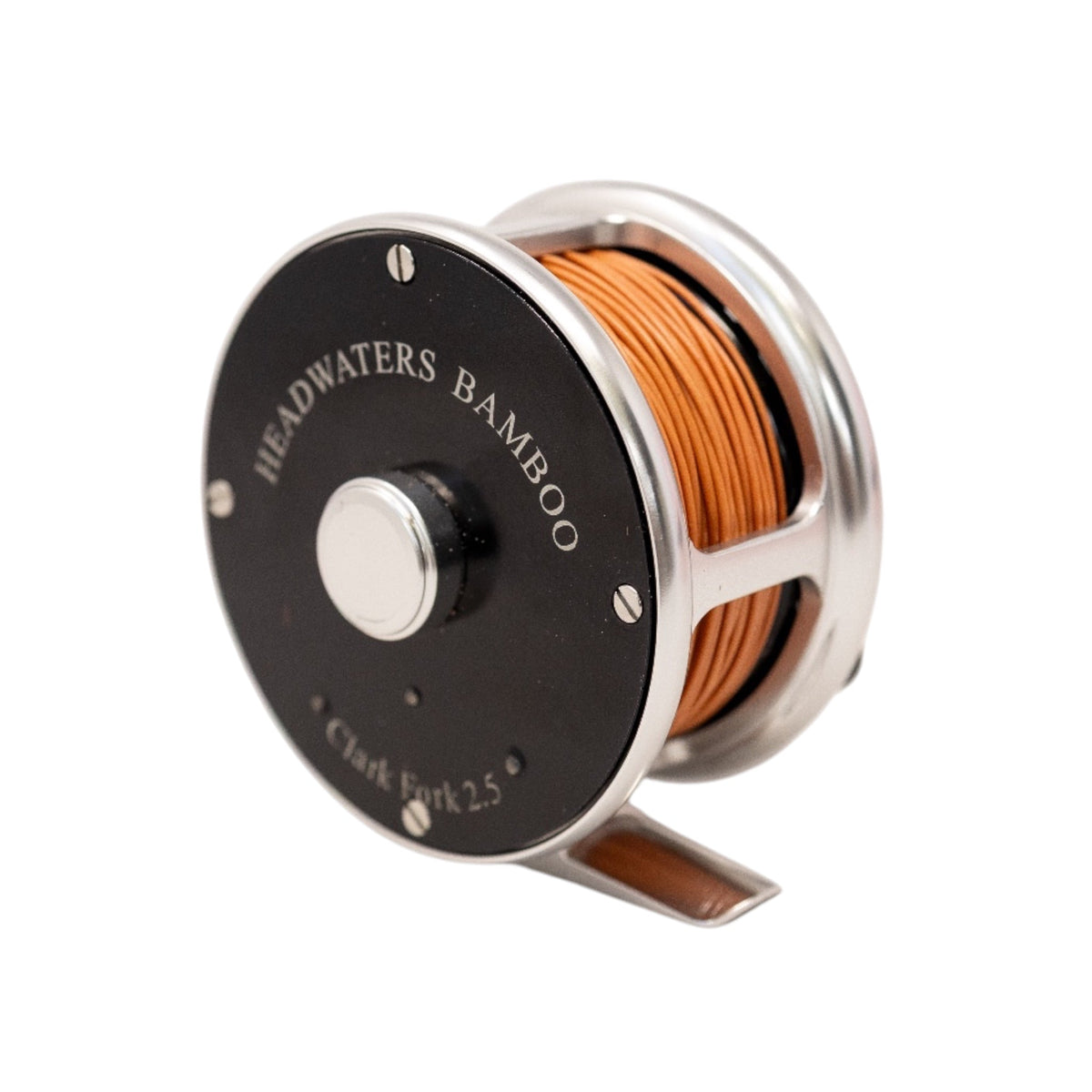 Clark Fork 2.5 fly reel, three quarter view