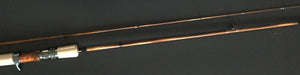 Champion Mirror Lake 5' 6" Flamed Bamboo Baitcasting Rod - Headwaters Bamboo