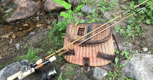 Champion Mirror Lake 5' 6" Golden Bamboo Baitcasting Rod - Headwaters Bamboo