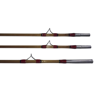 bamboo fly rod 5-6 wt 8'6 perfect for entry-level Bamboo rod trout fishing.